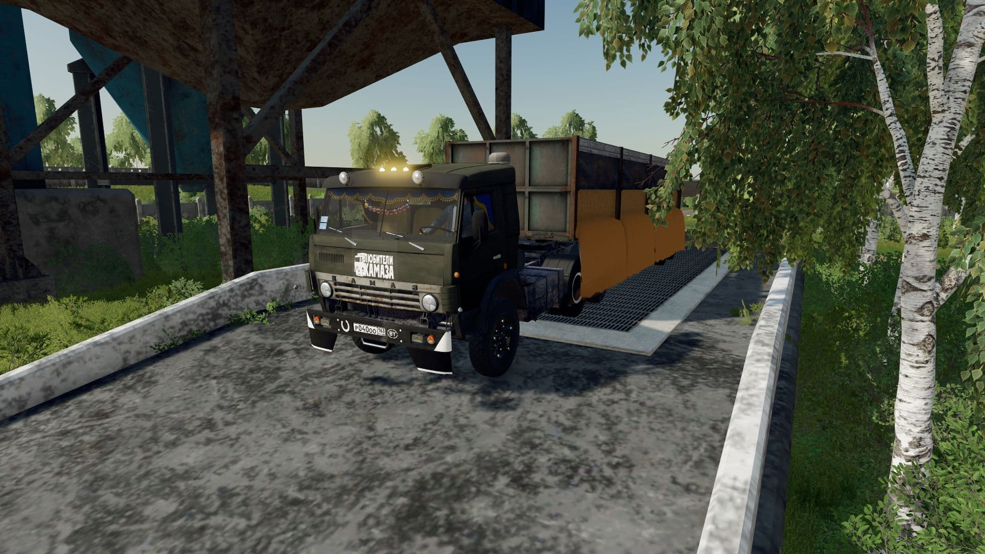 KamAZ-5410 and trailer 3