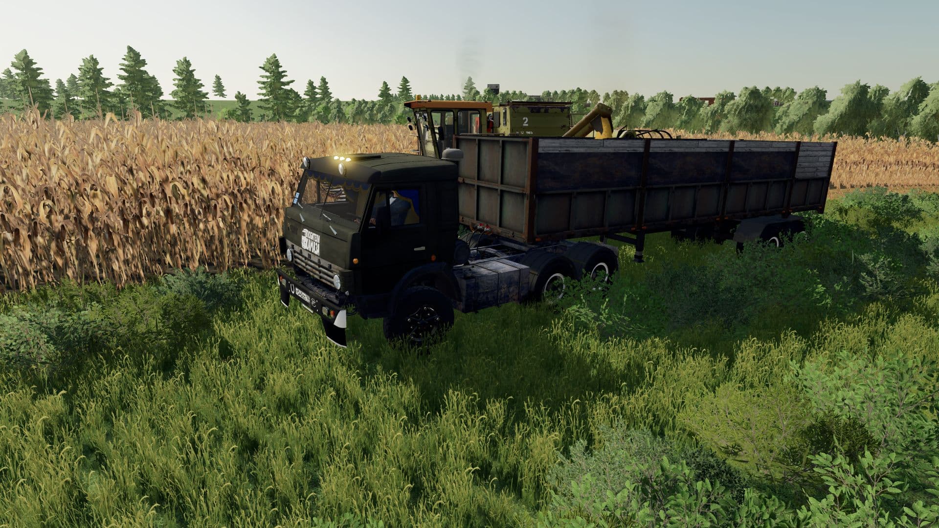KamAZ-5410 and trailer 2