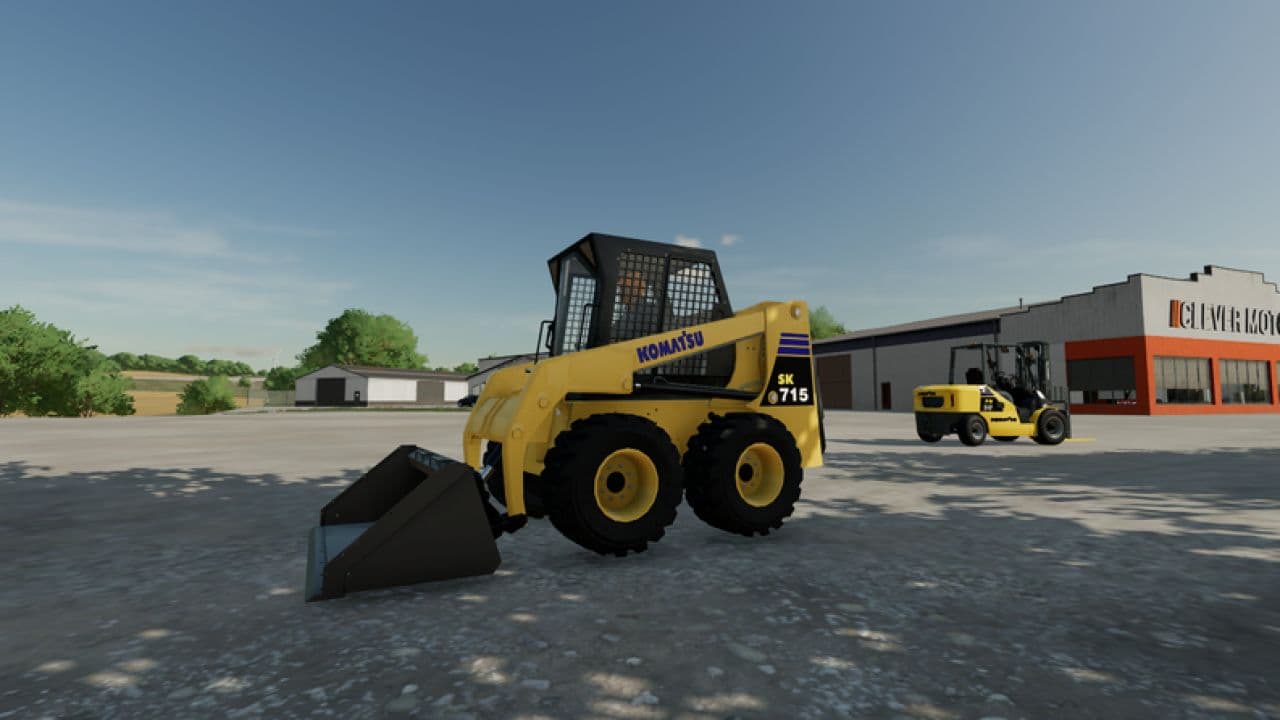 Komatsu SK715-8 Skid Steer 6
