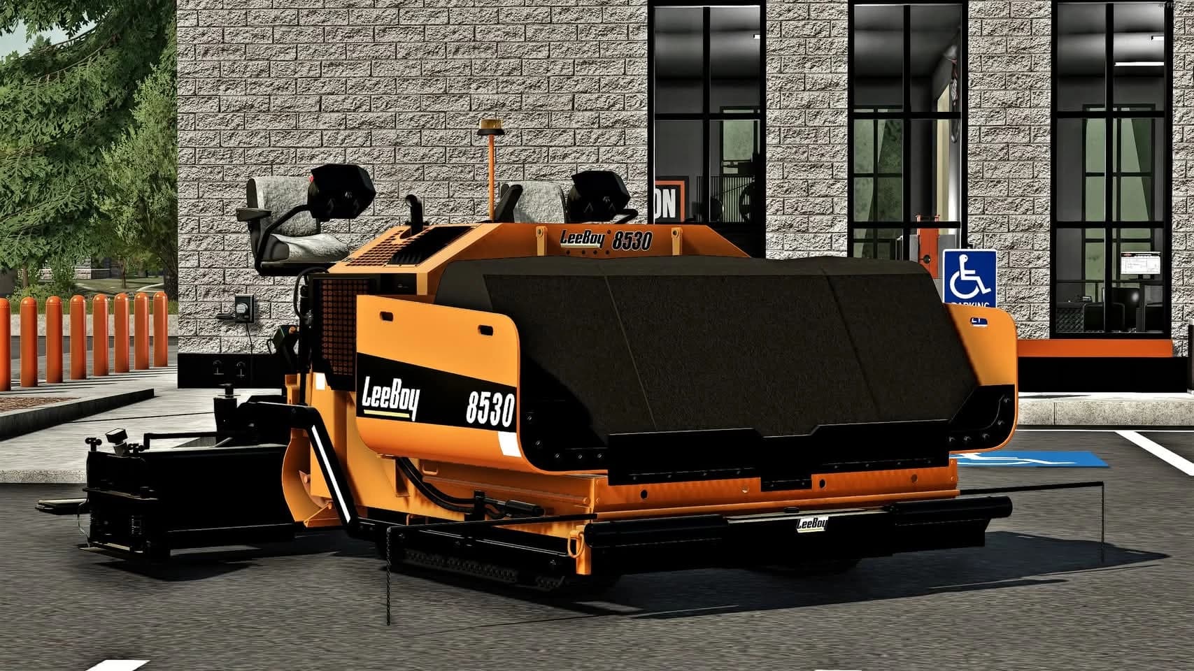 Lee boy 8530 paver 2