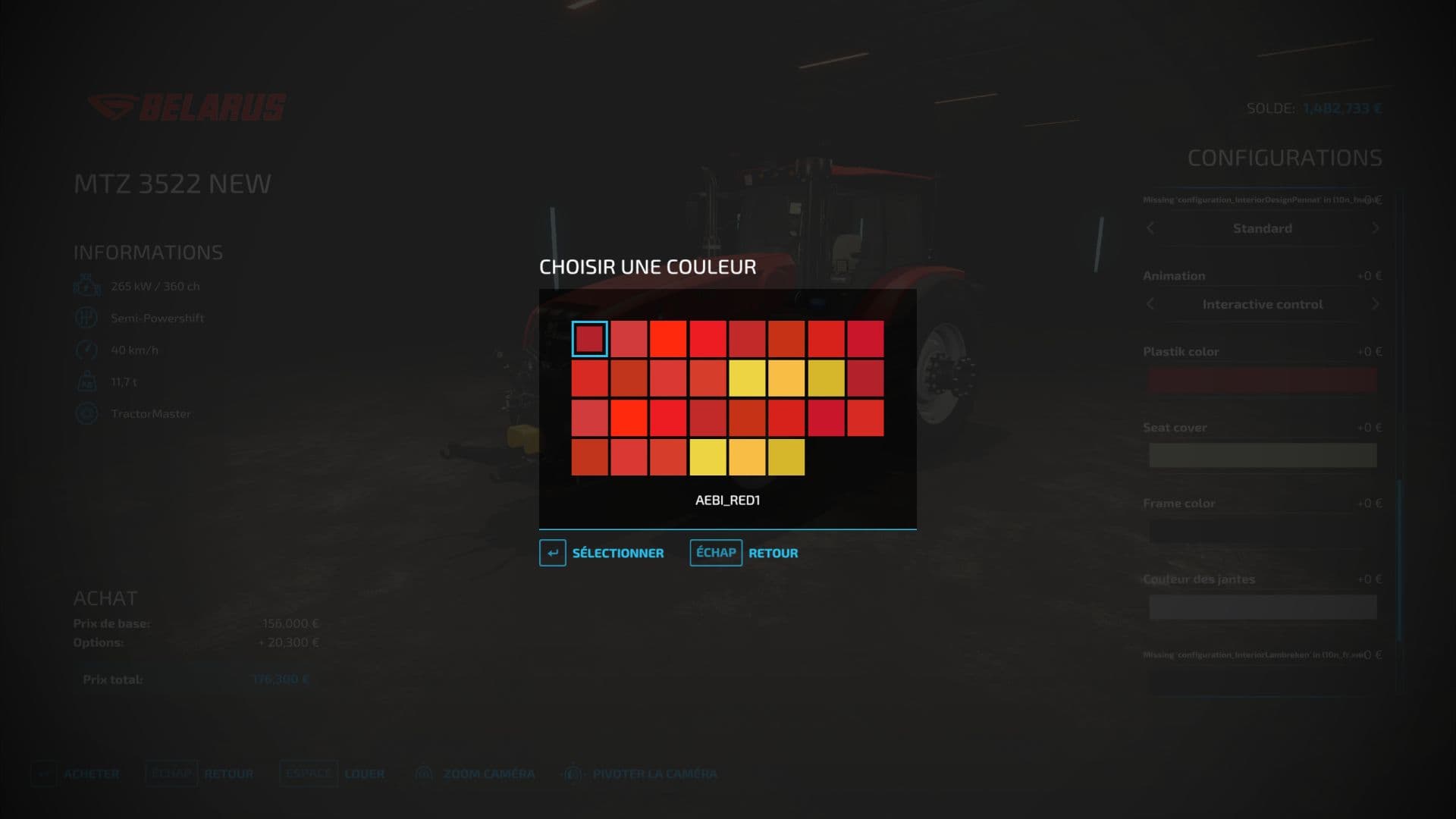 MTZ 3522 Pack 5