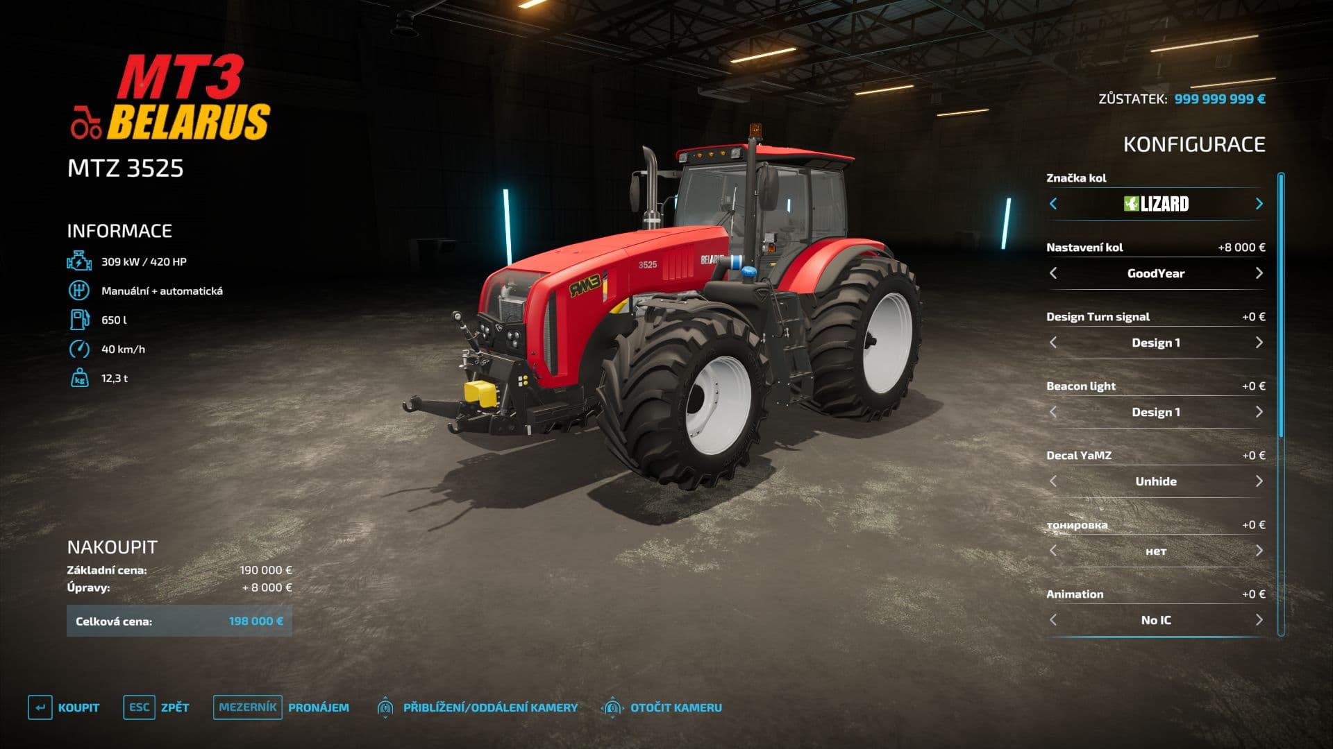 MTZ Belarus 3525 3