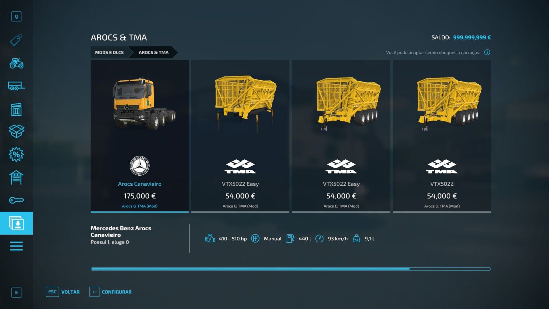 Mercedes Arocs TMA