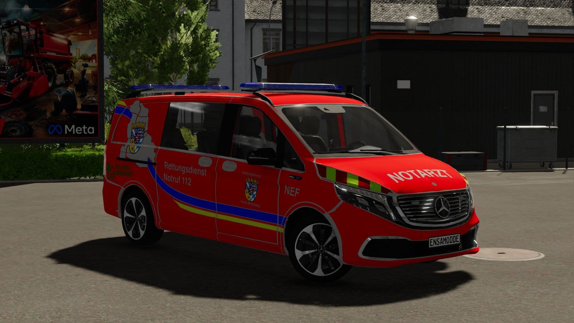 Mercedes-Benz EQV 300 2020 Notarzt 2