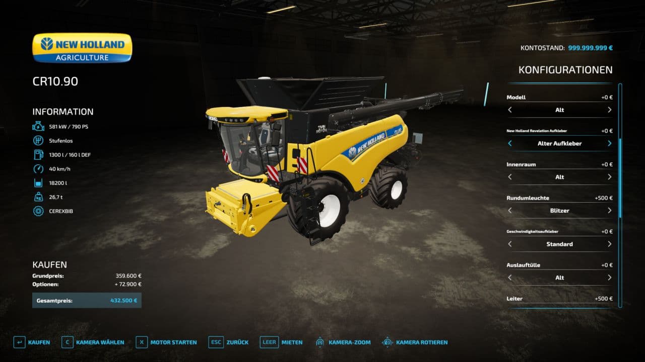 New Holland CR10.90 GEN 1/2/3 V Beta 2