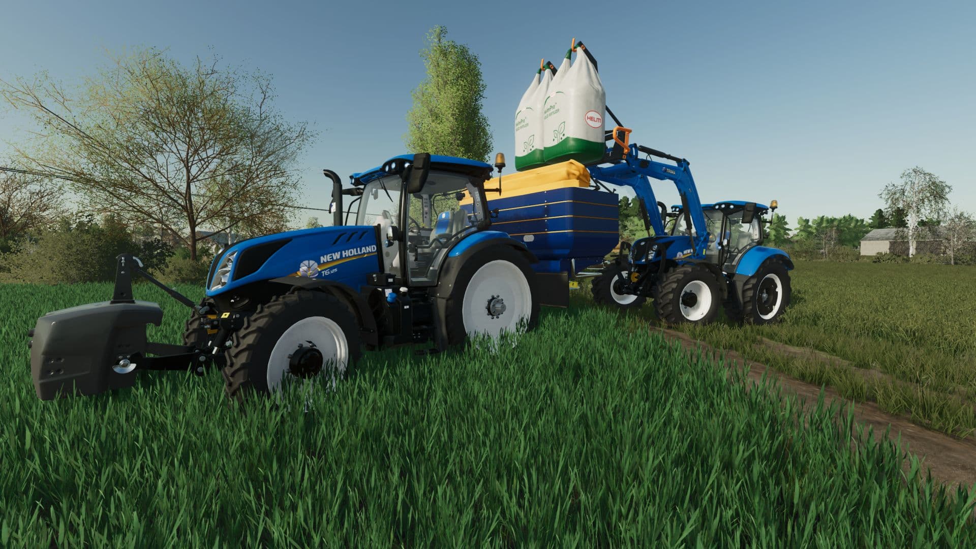 New Holland T6 Tier4b