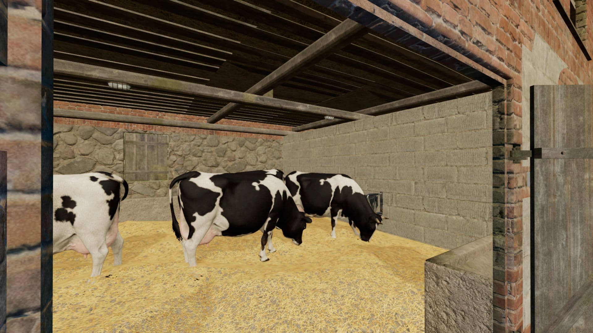 Old brick cowshed 5