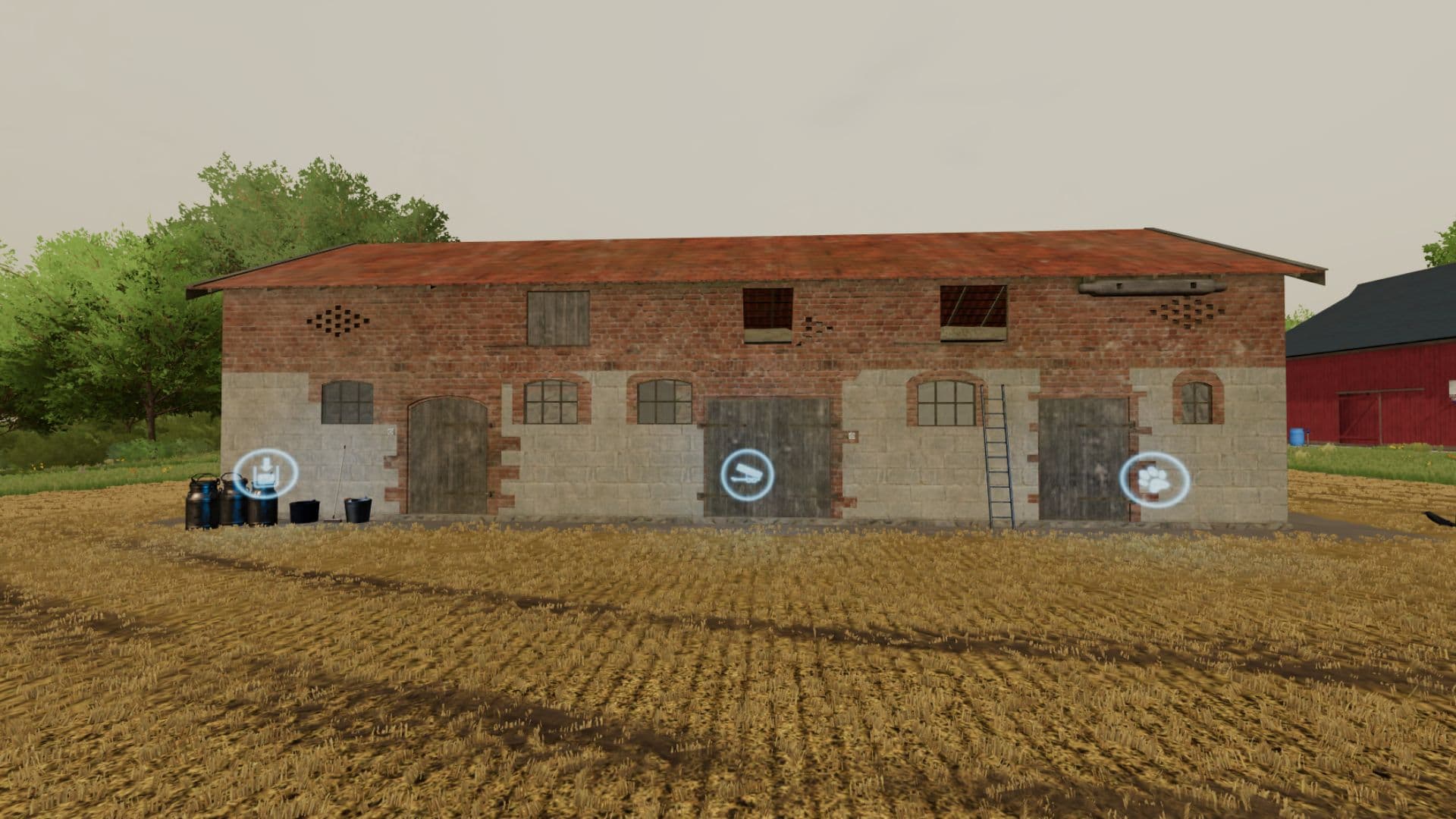 Old brick cowshed 3