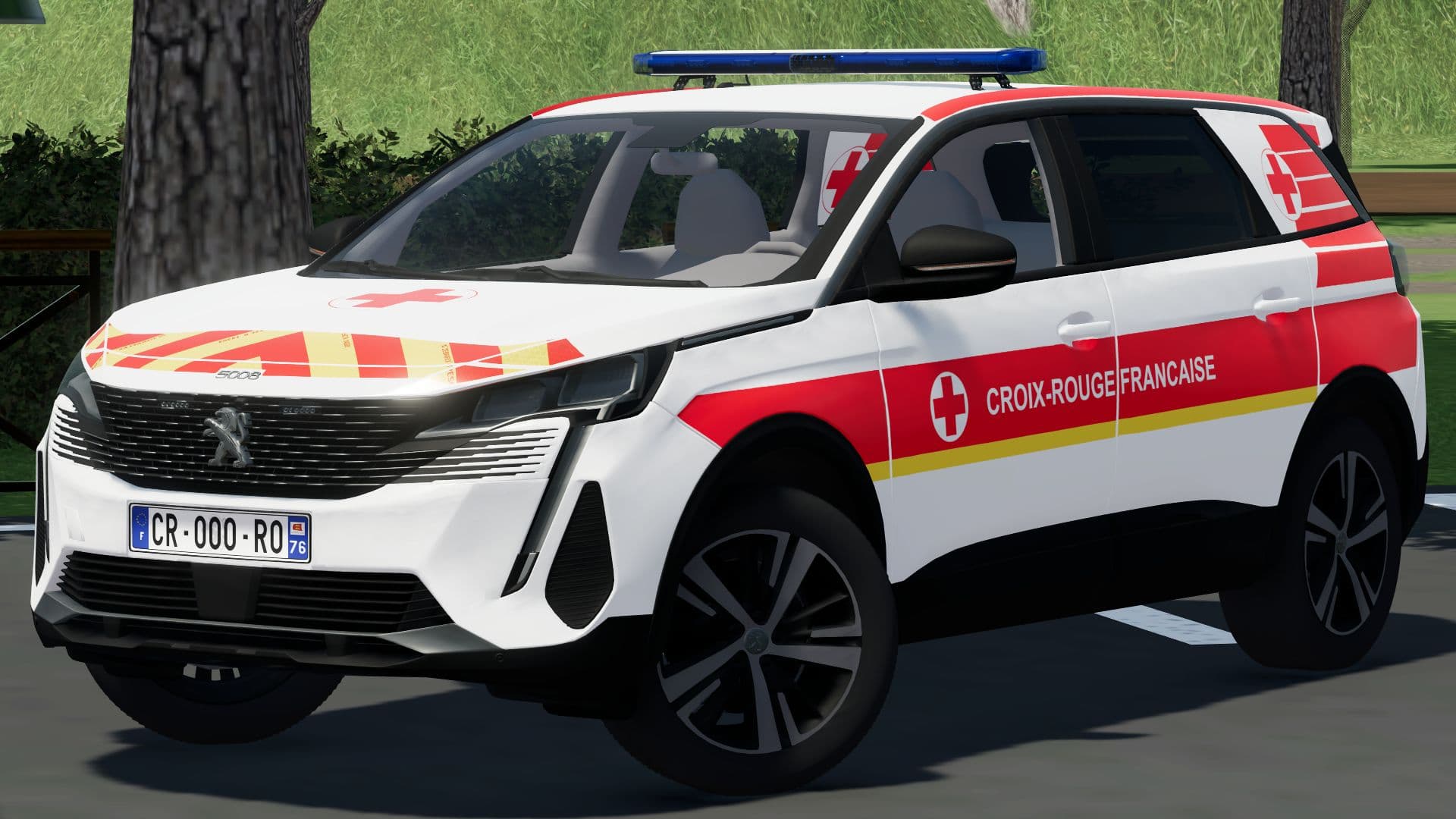 Peugeot 5008 2020 Red Cross 2