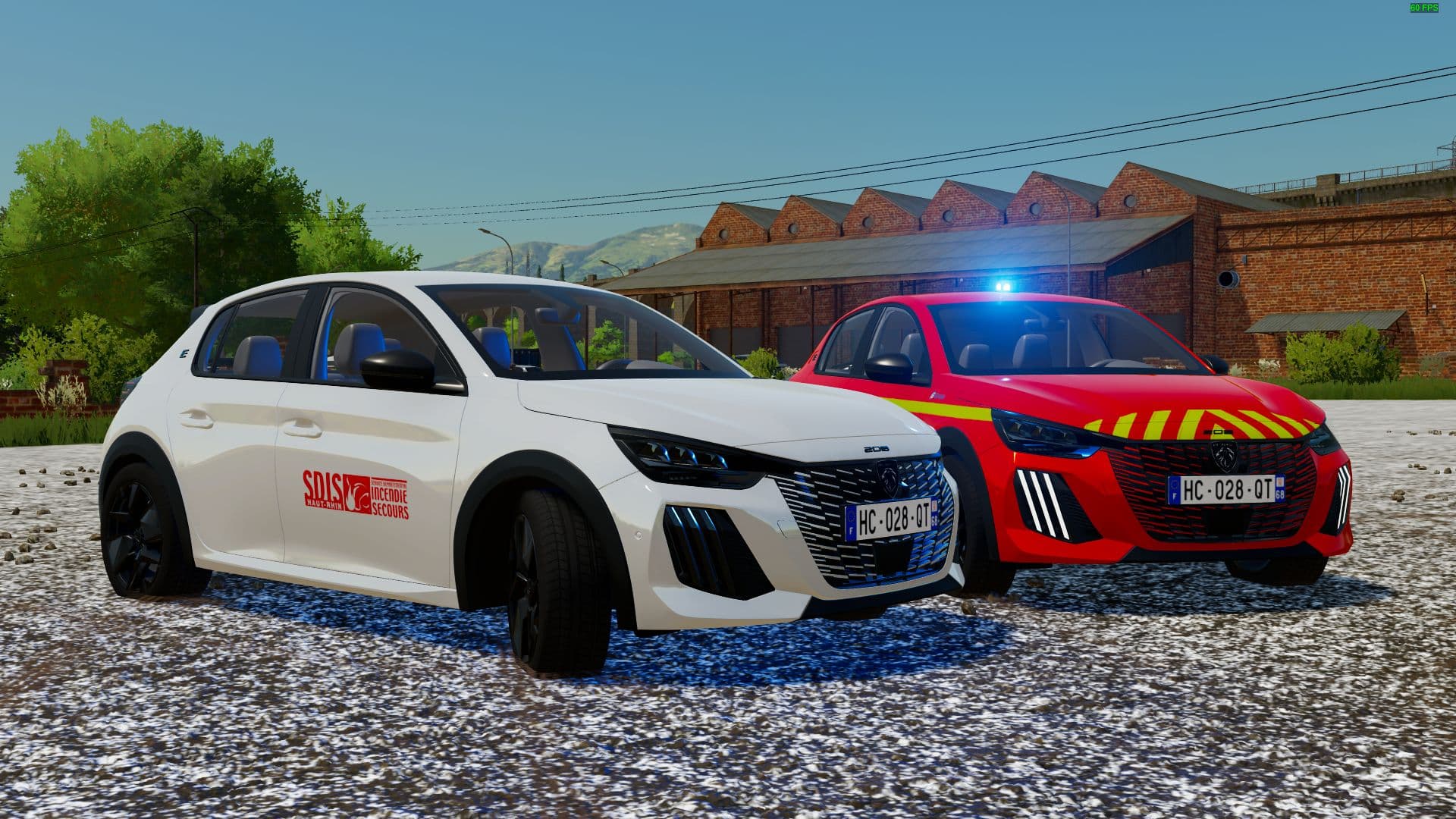 Peugeot E208 2024 | GPRI SDIS68 2
