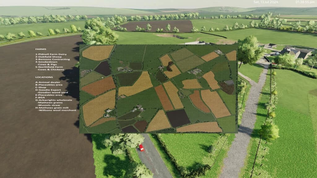 Pidnell Map 2