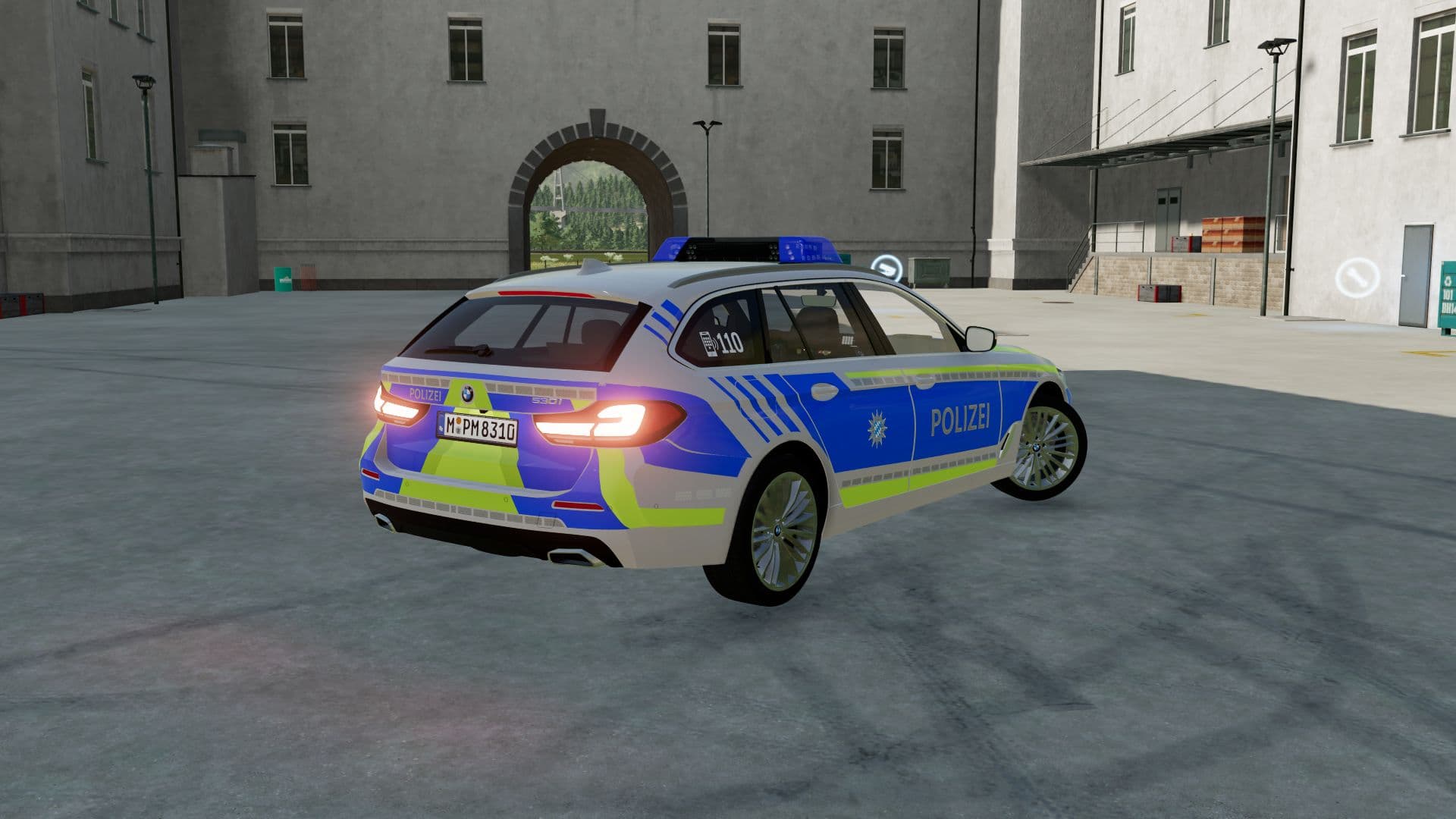 Texture package "Police Bavaria" 3