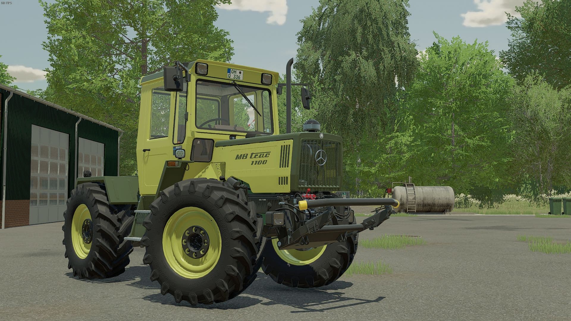 Protective bar MB-Trac 3