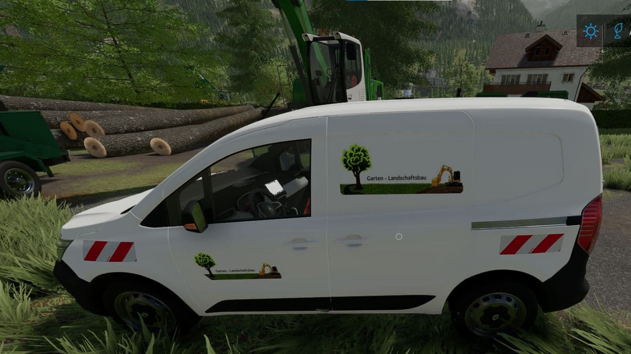Renault garden landscaping car 5