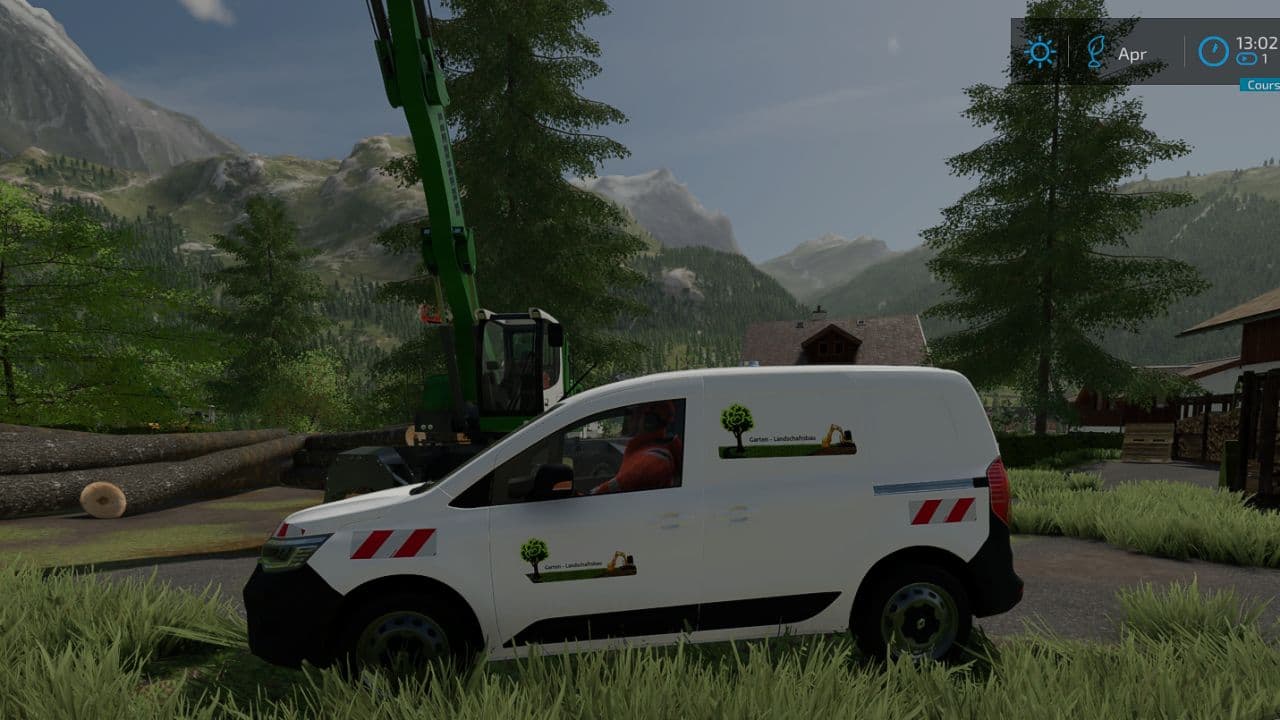 Renault garden landscaping car 4