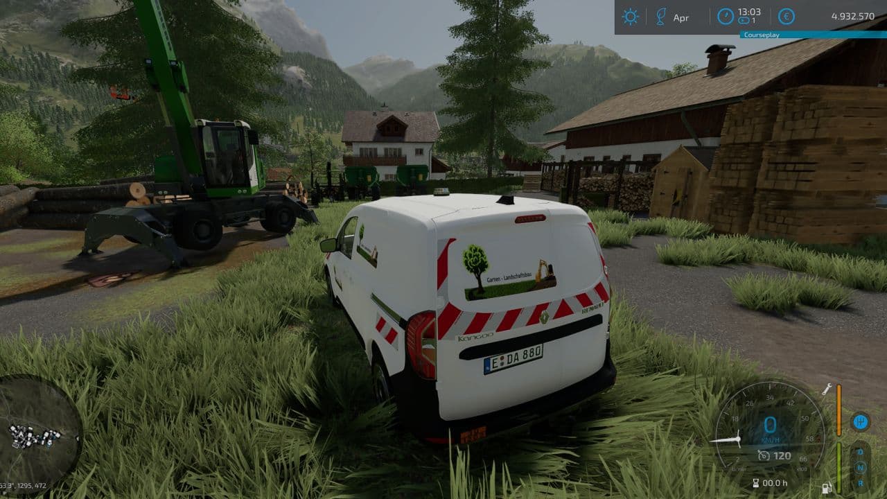 Renault garden landscaping car 3