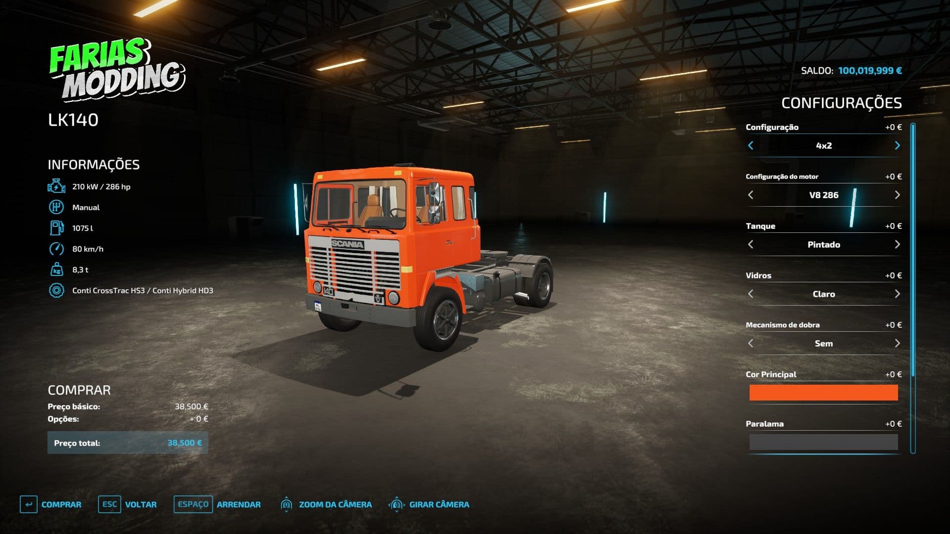 Scania LK140 Farias 2