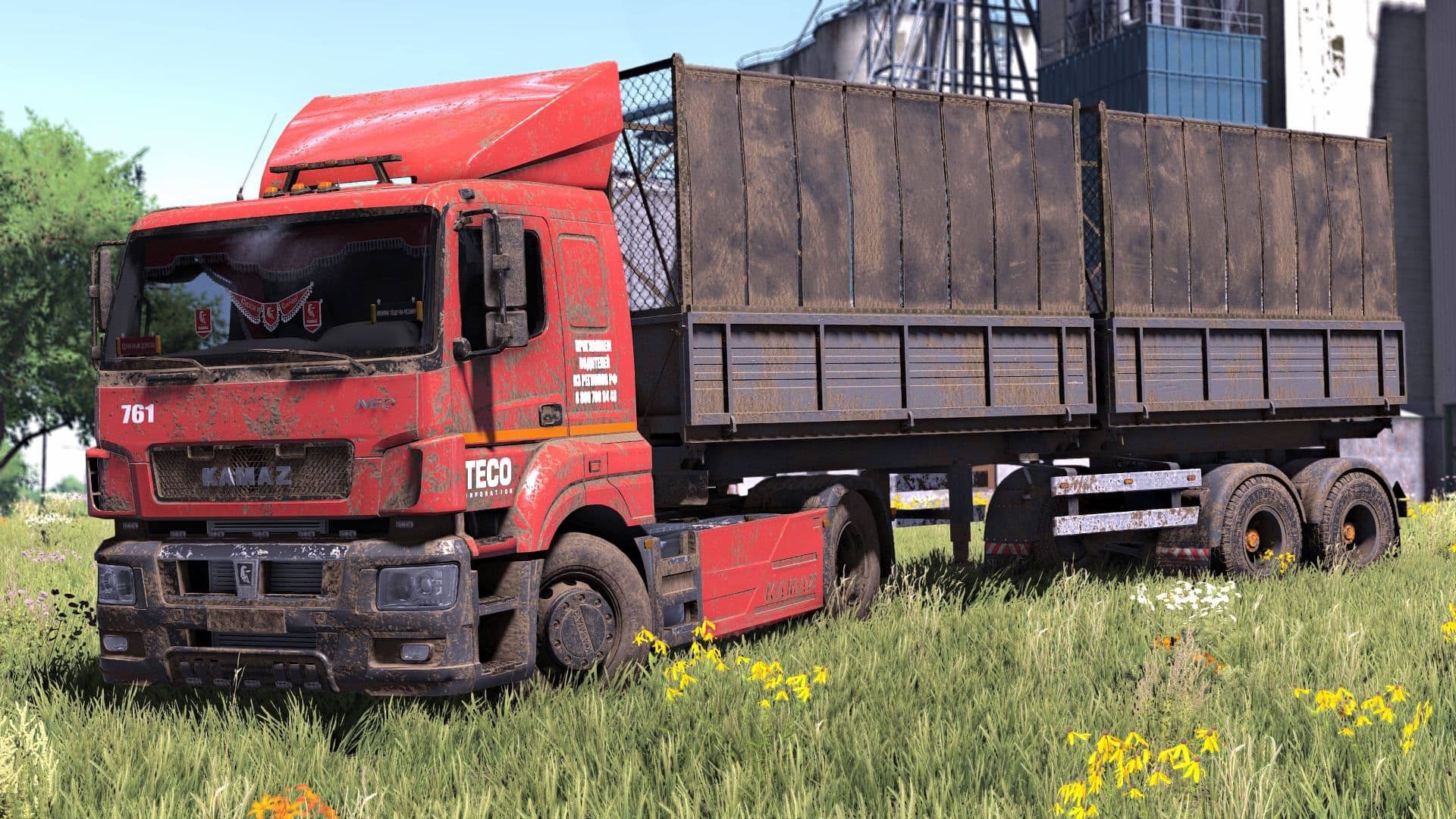 Semi-trailer MMZ 4