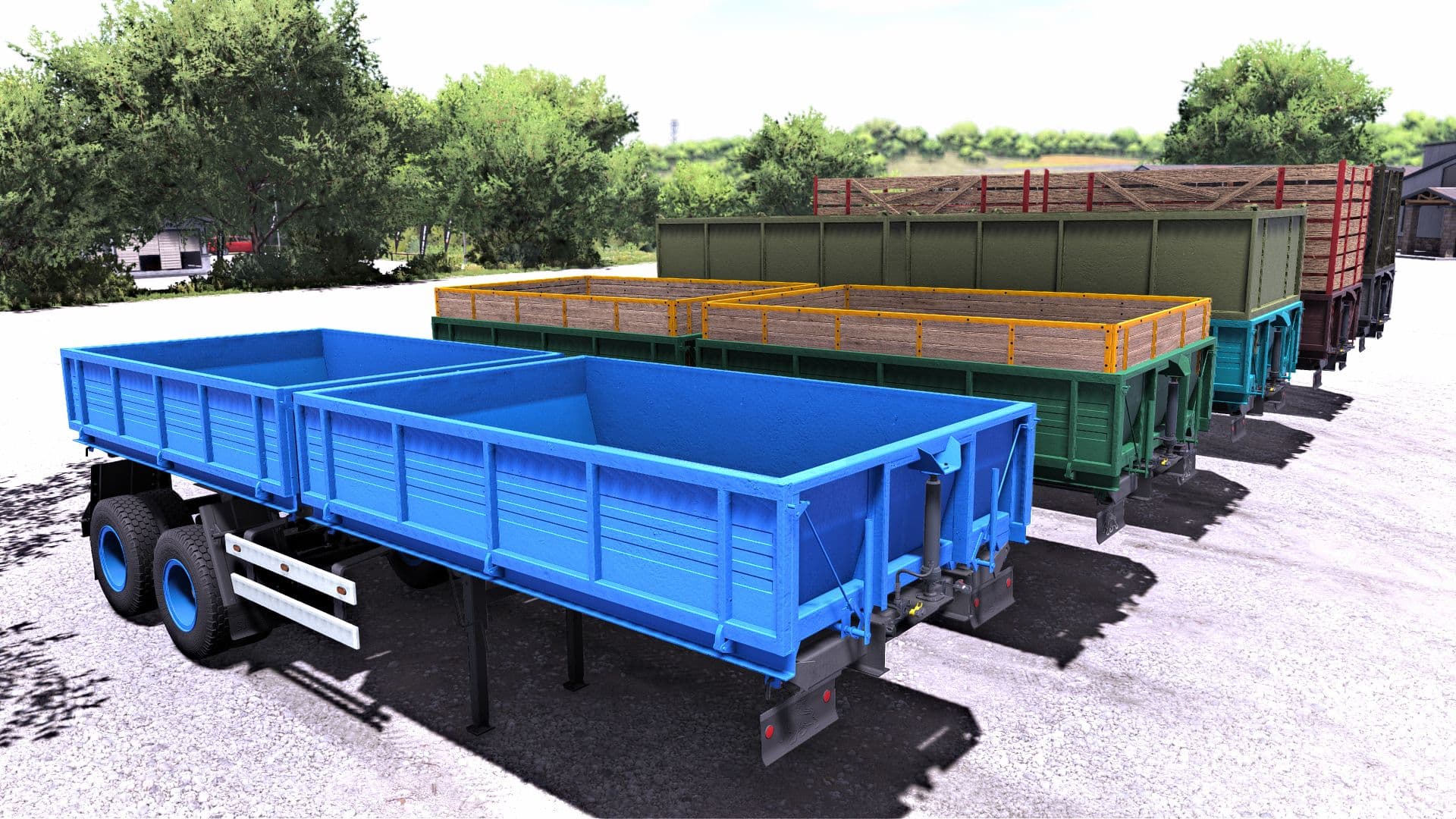 Semi-trailer MMZ 2