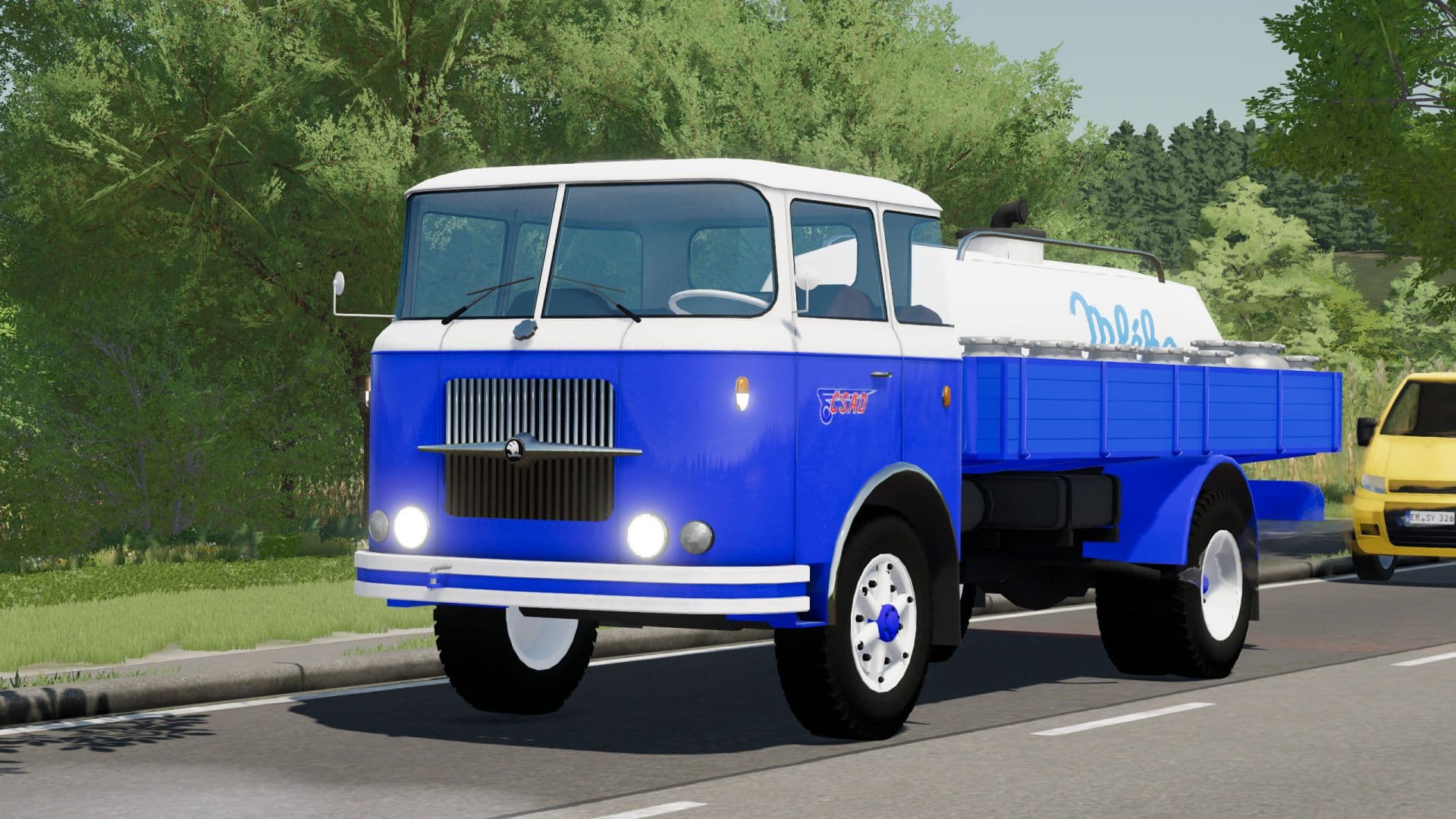 Skoda 706 milk truck 5