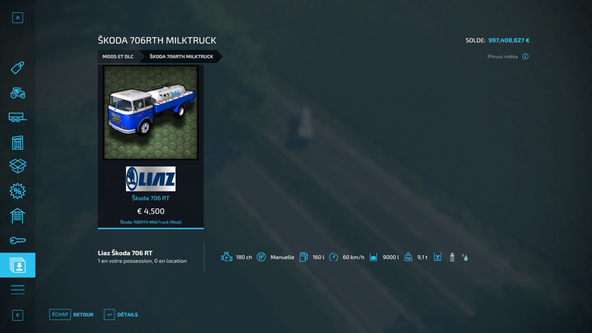 Skoda 706 milk truck 3