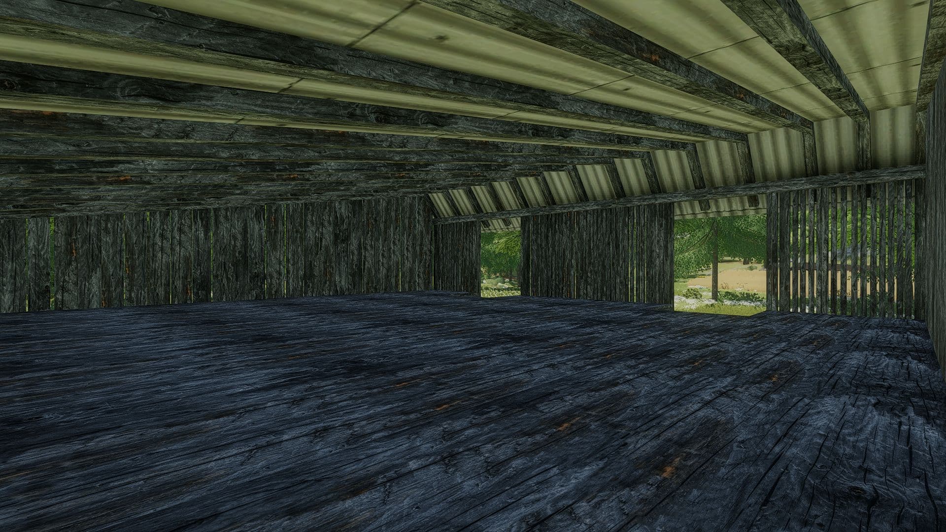 Small garage building