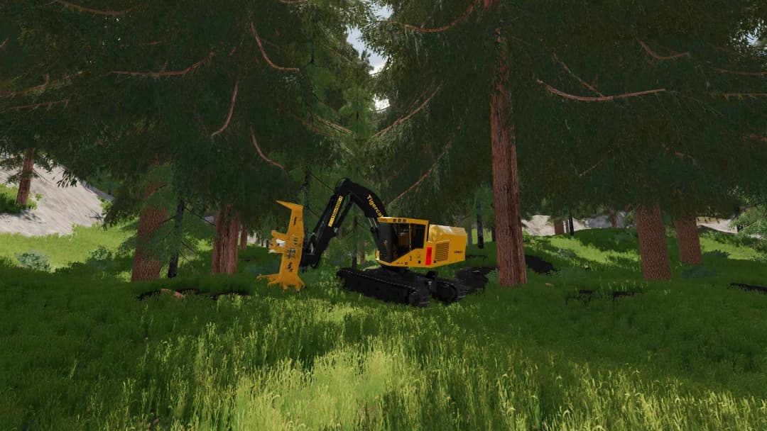 Tigercat LS857 Buncher 3