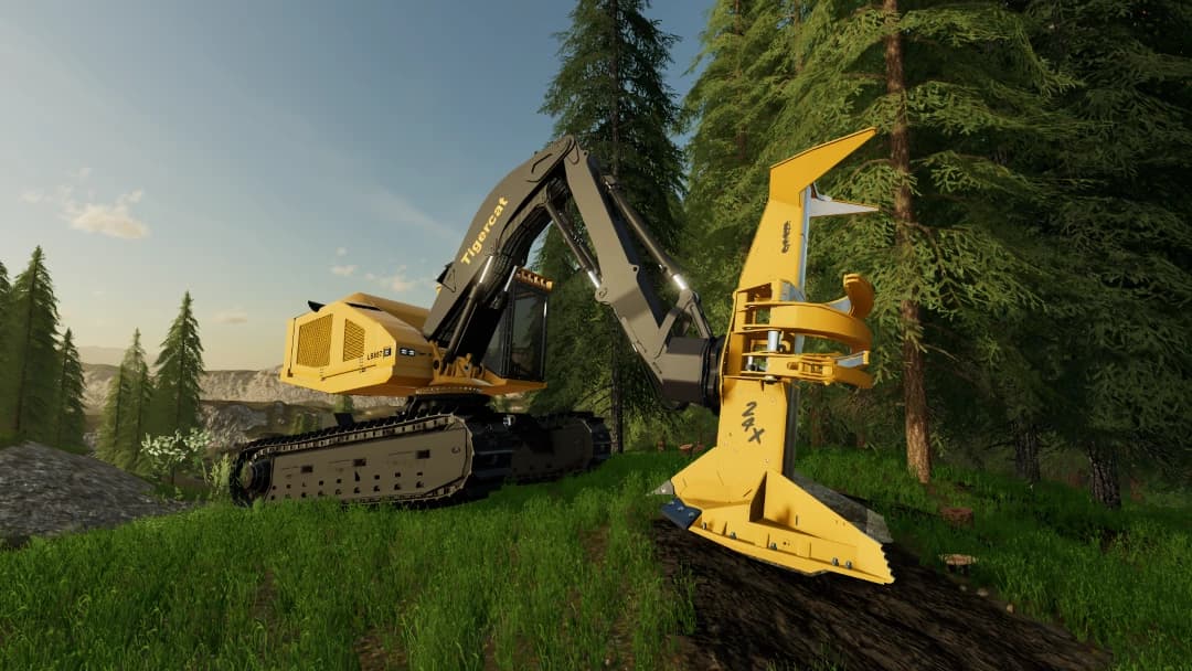 Tigercat LS857 Buncher 2