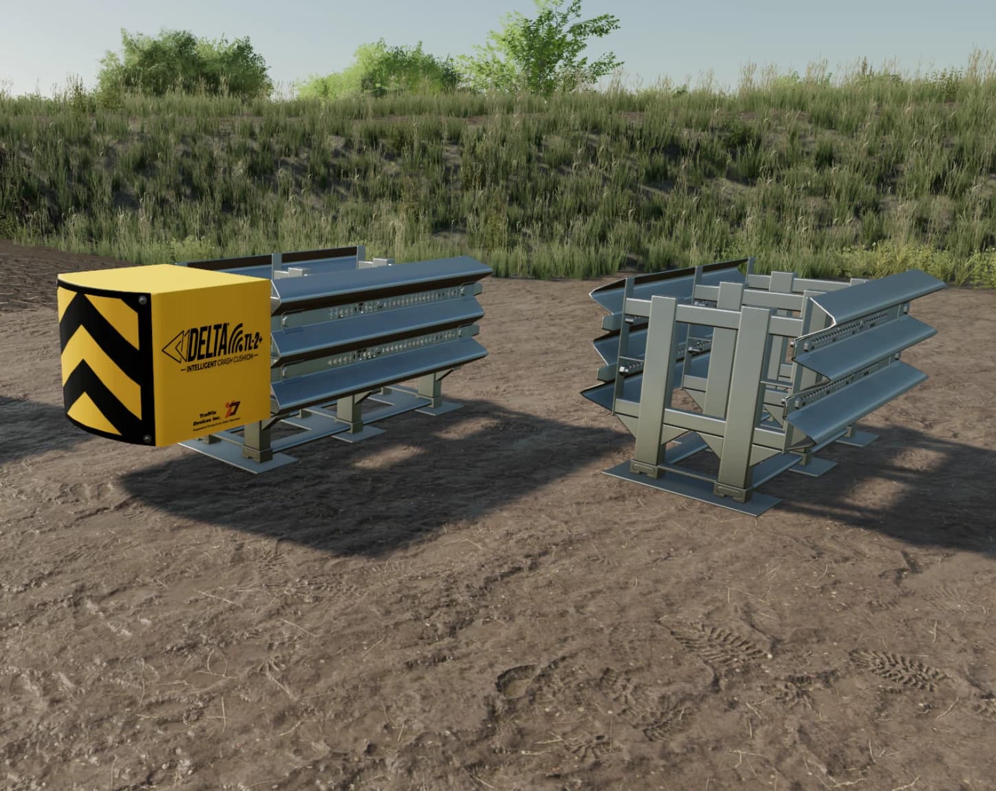 Traffix Attenuator Sleds