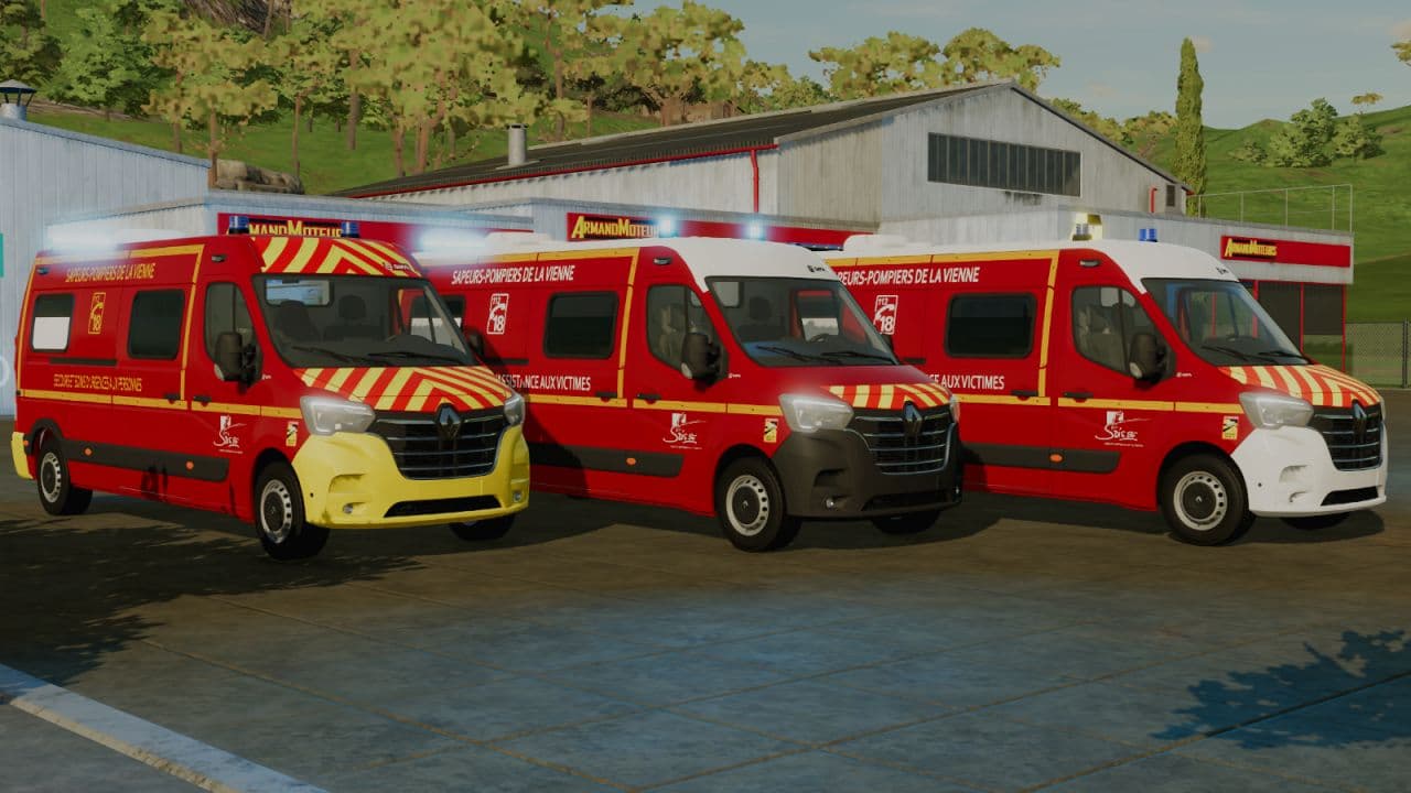 VSAV / VSSUAP SDIS 86 Renault Master 6