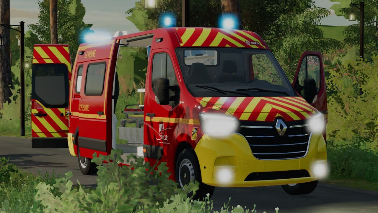 VSAV / VSSUAP SDIS 86 Renault Master 5