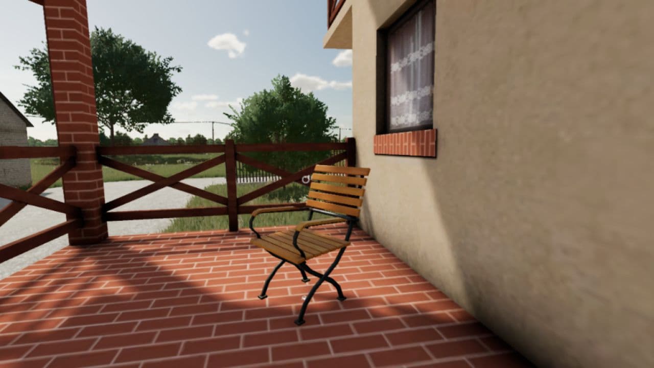Wooden chair