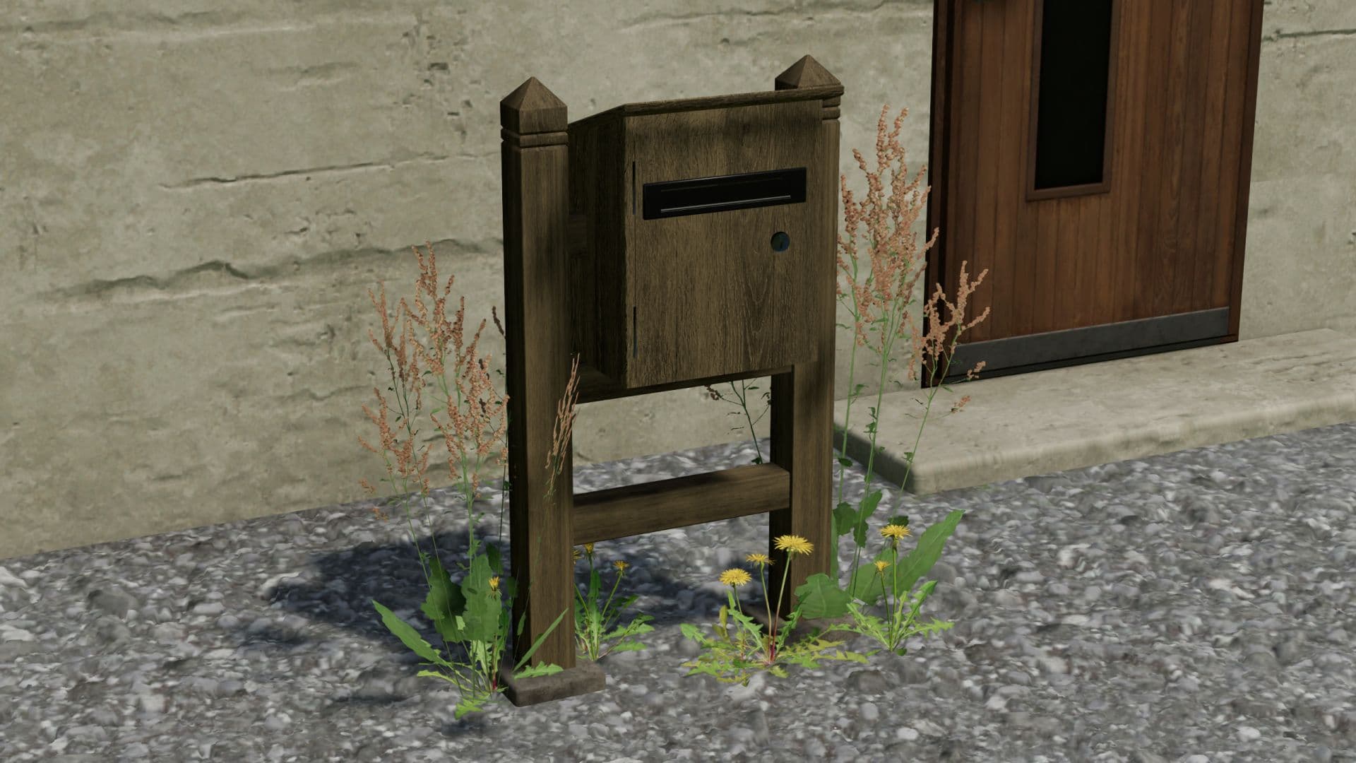 Wooden mailbox 4