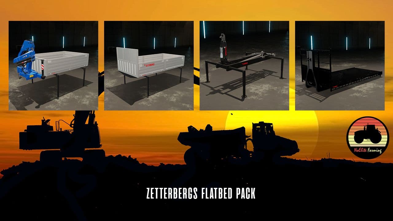 Zetterbergs Flatbed Pack 6