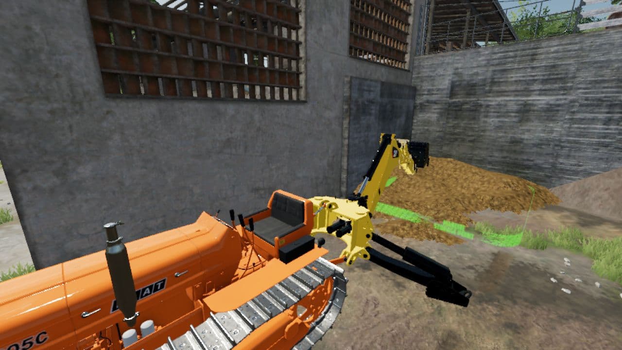 CAT Backhoe 3