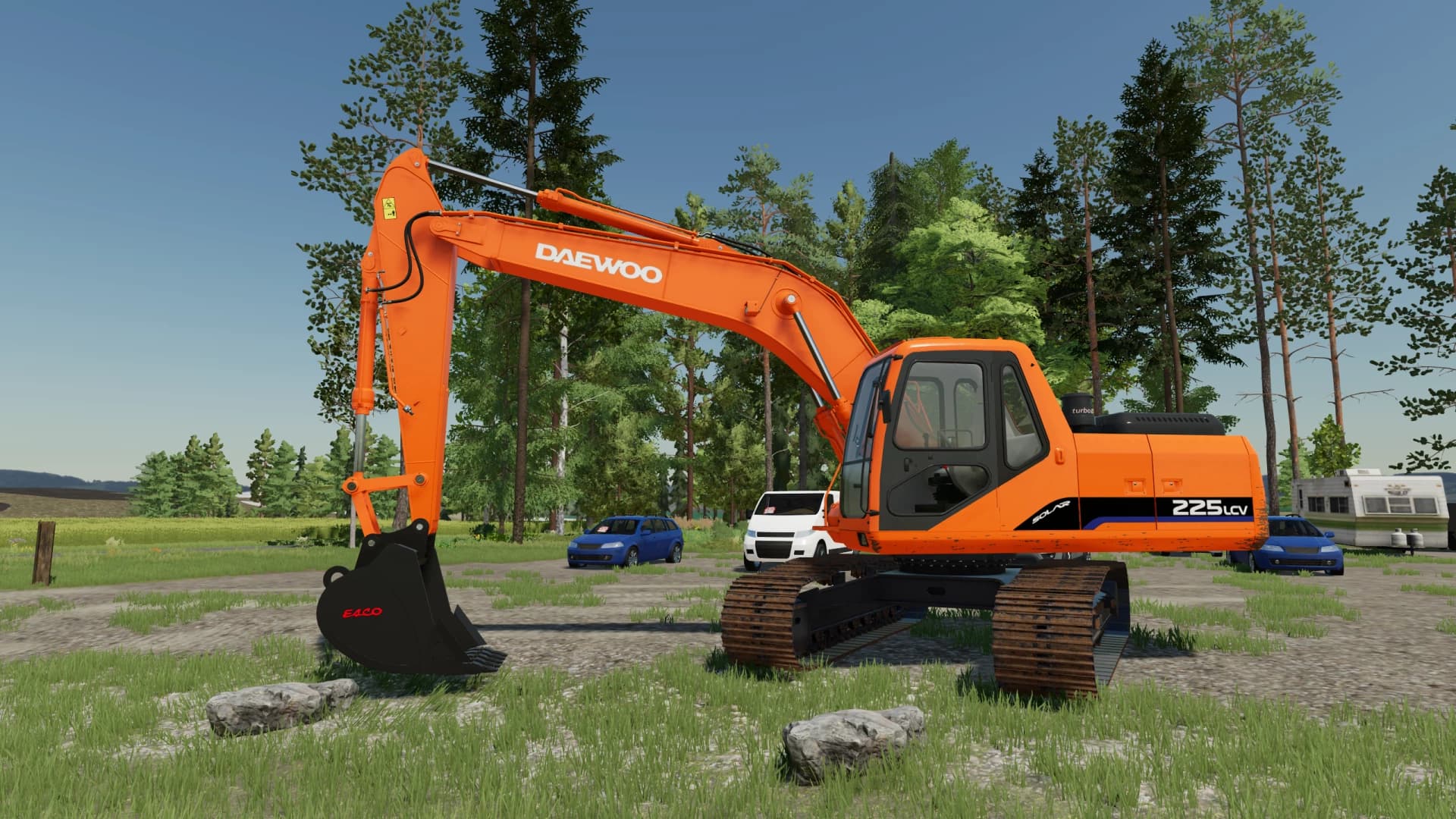 Daewoo/Doosan 225 Excavator Pack 4