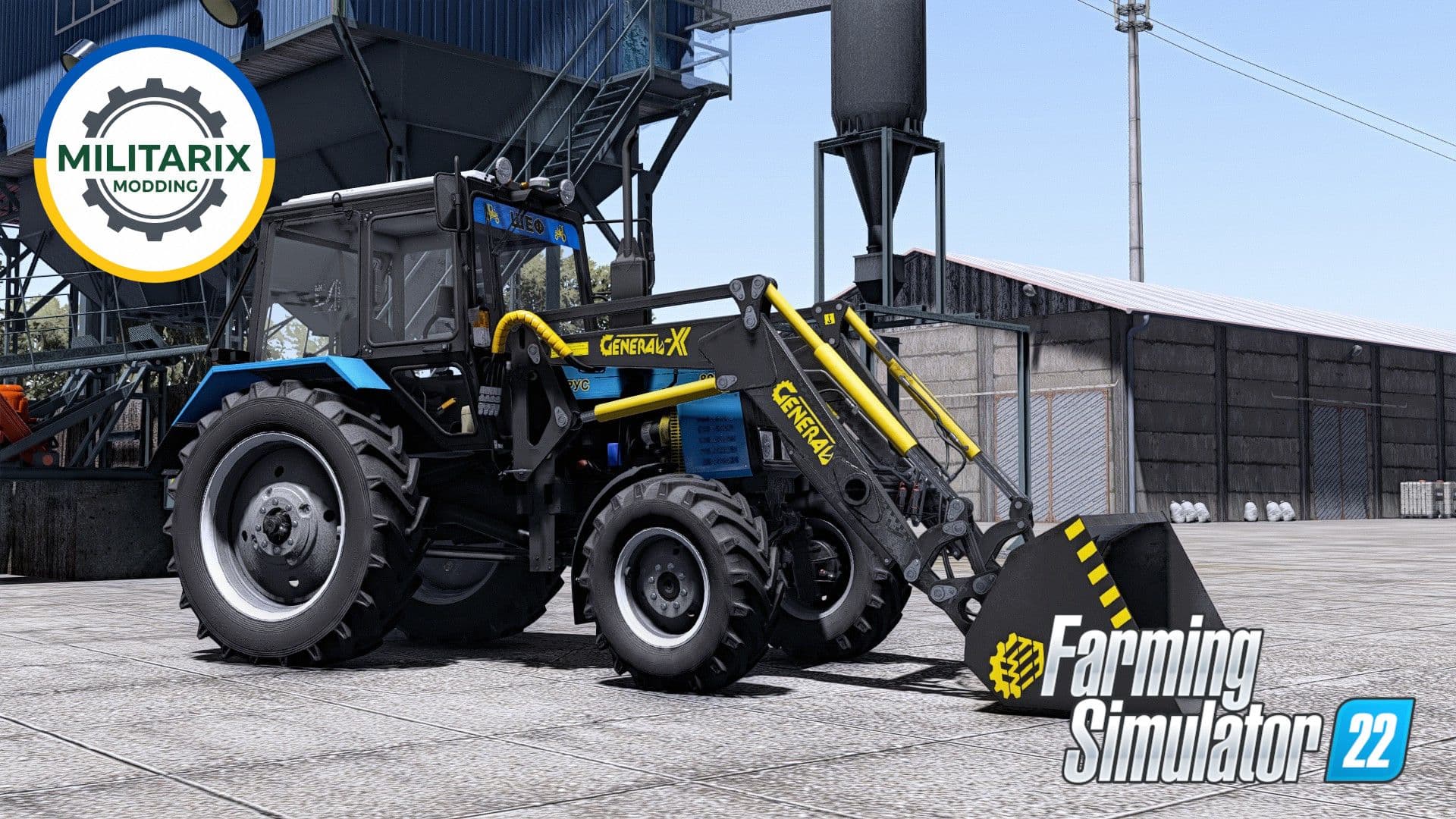 GENERAL-X front loader with bucket 4
