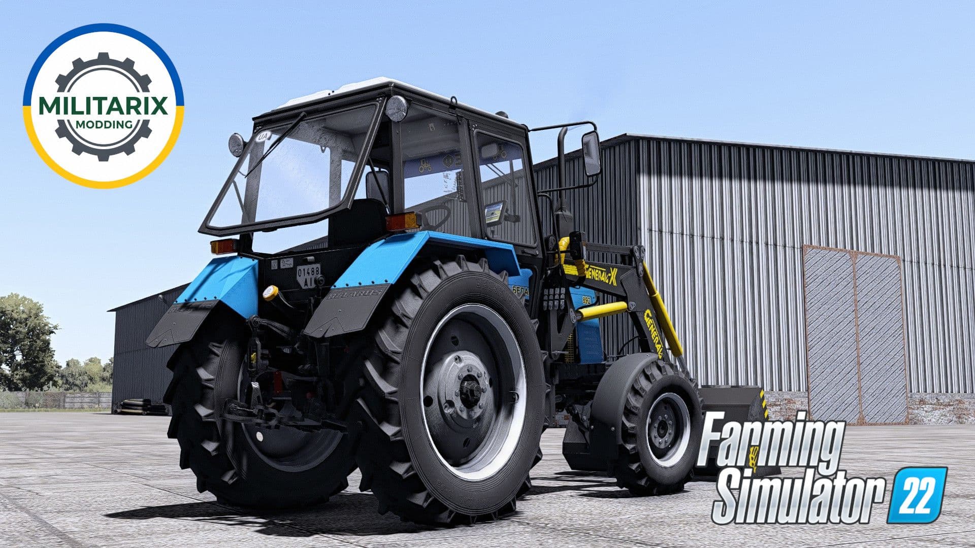 GENERAL-X front loader with bucket 3