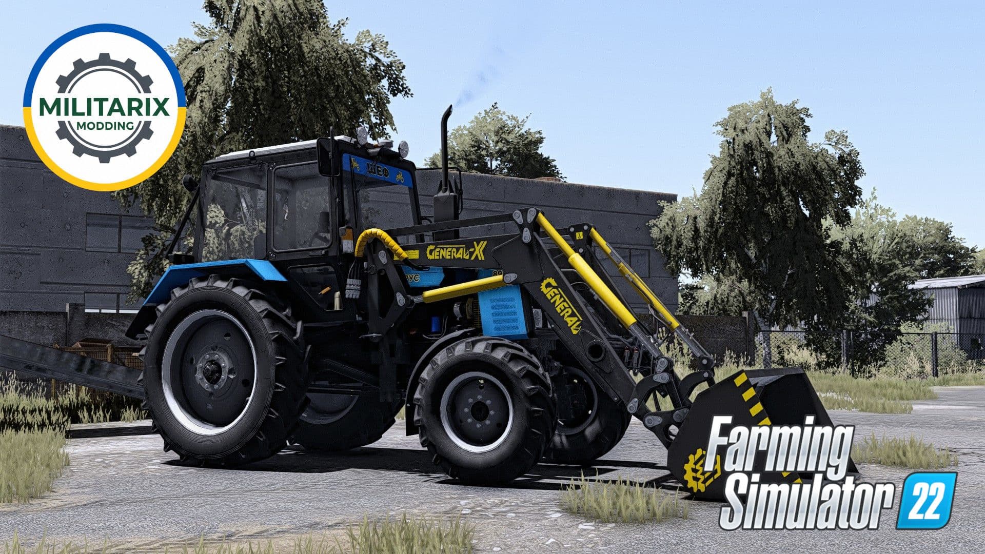 GENERAL-X front loader with bucket 2