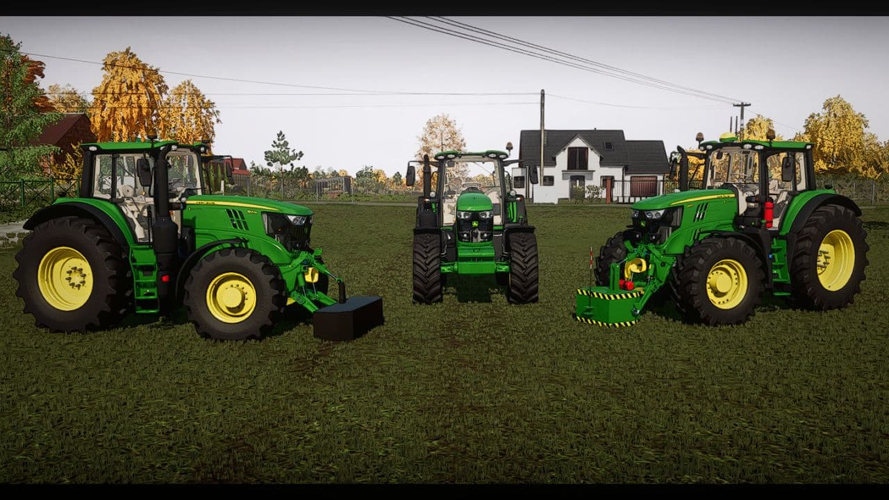 John Deere 6M Large Frame 2020 6