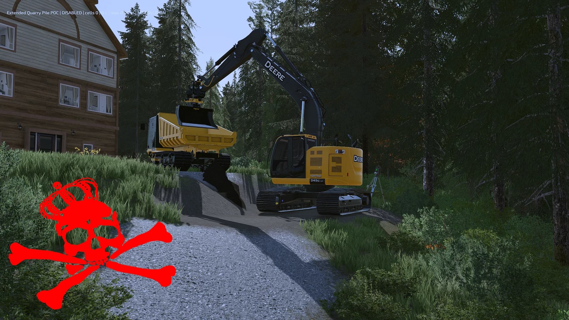 John Deere/Hitachi 245 Excavator 2