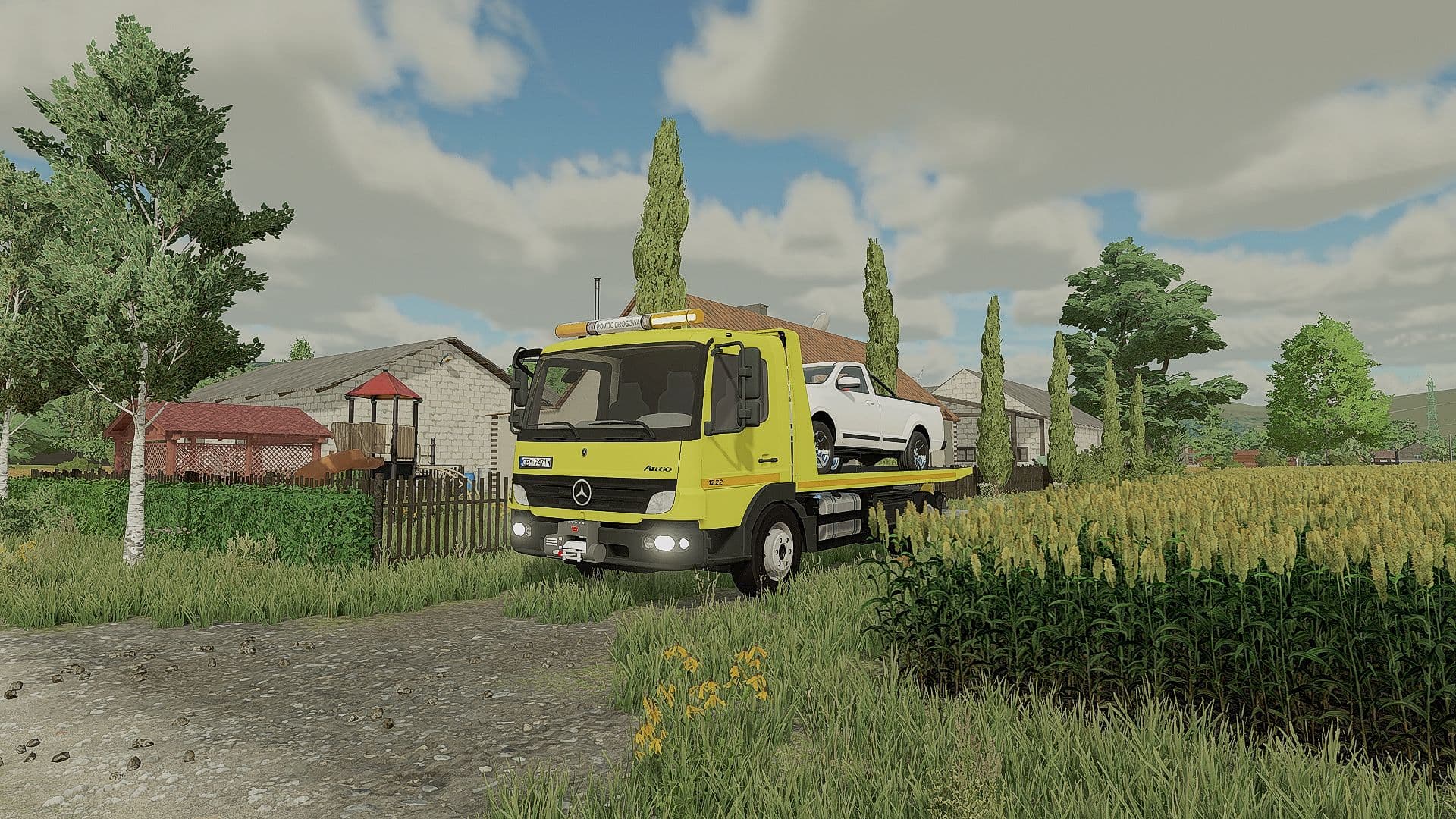 Mercedes Benz Atego 1222 Tow Truck 3