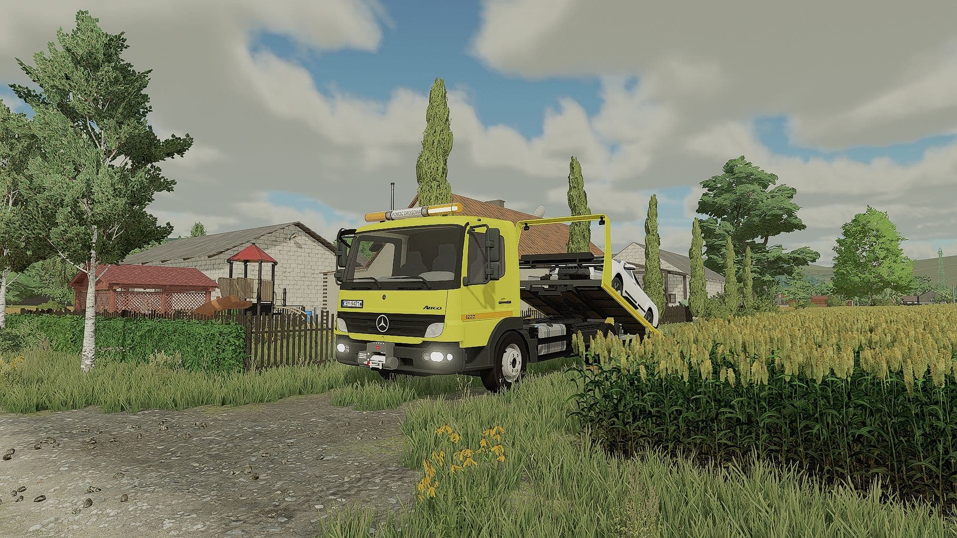 Mercedes Benz Atego 1222 Tow Truck 2
