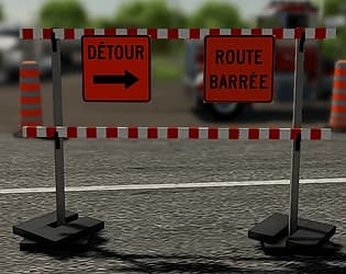 Quebec Roadsigns Pack