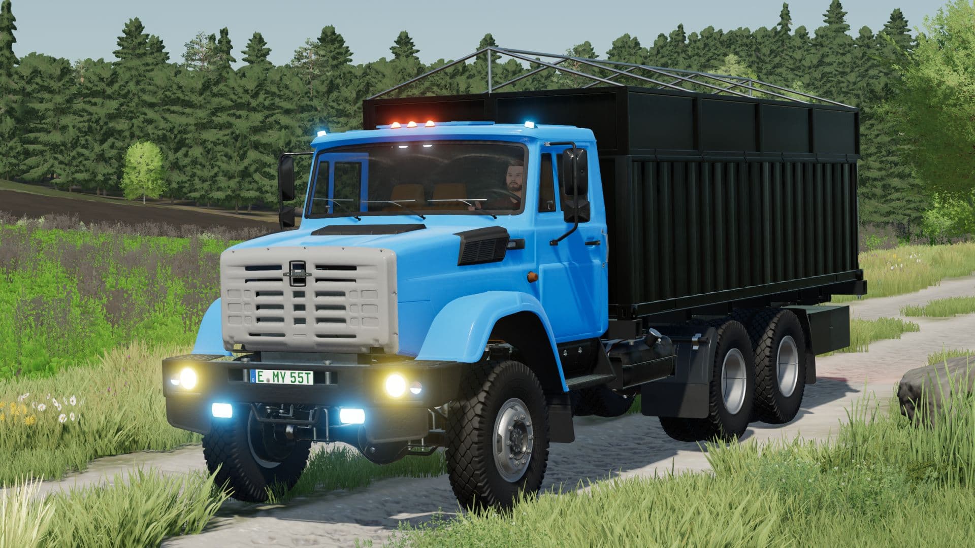ZiL-4334 & Trailer 6