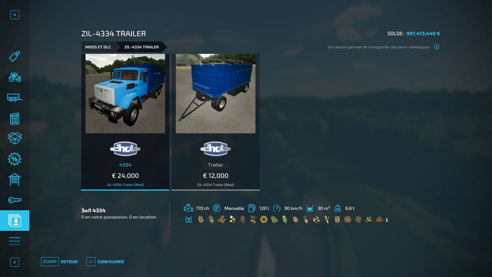 ZiL-4334 & Trailer 5