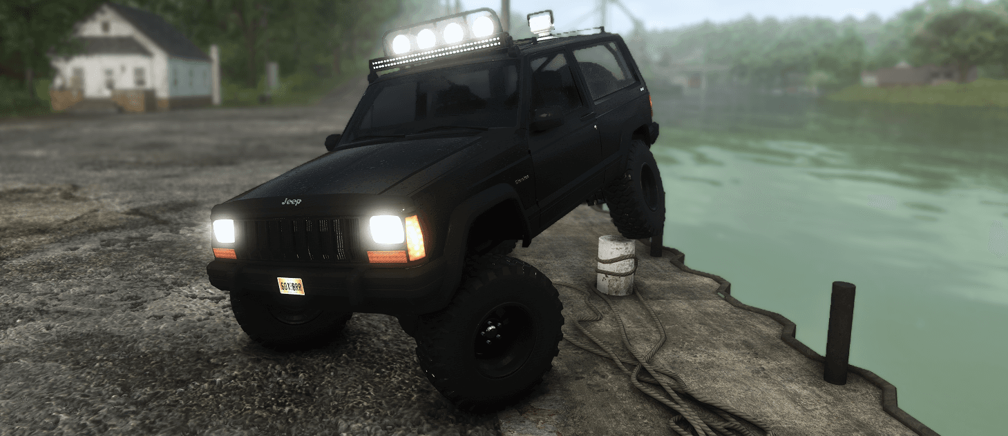 1992 Jeep Cherokee XJ v1.0 - Farming simulator 25 mod