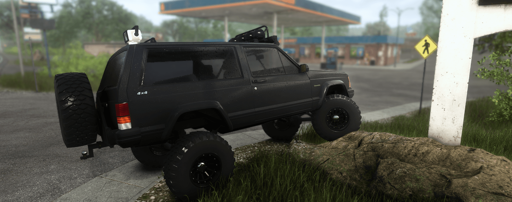 1992 Jeep Cherokee XJ v1.0 - Farming simulator 25 mod