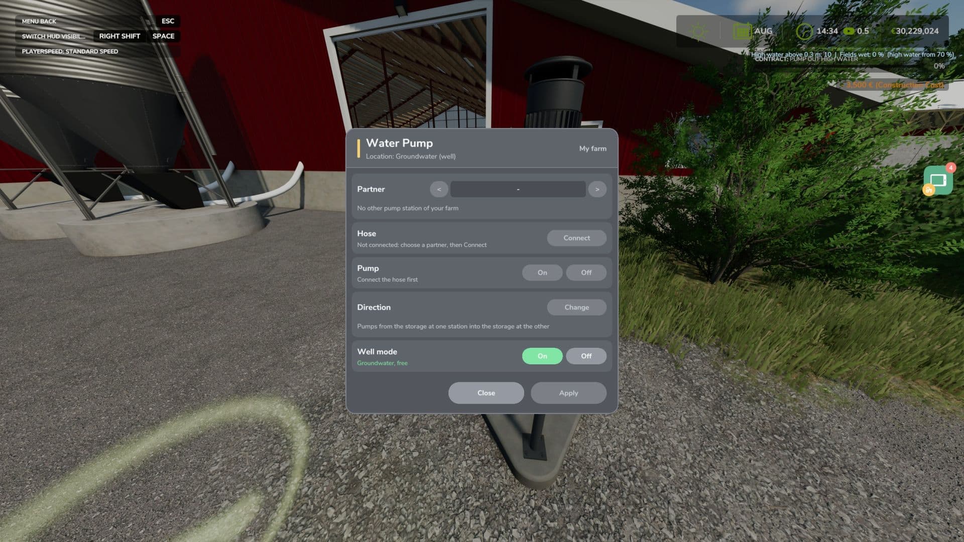 Agri Hose Link v1.0.1 - Farming simulator 25 mod