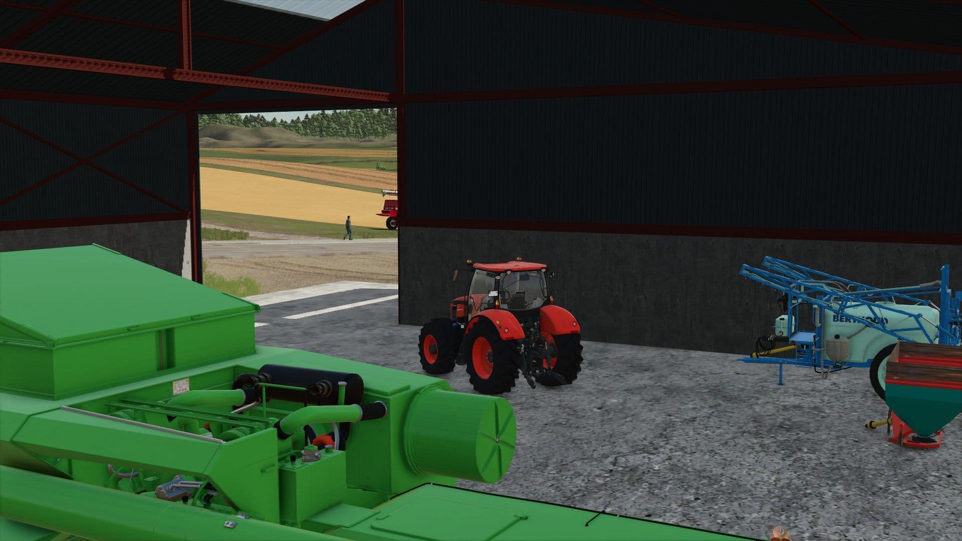 Agricultural storage building 2
